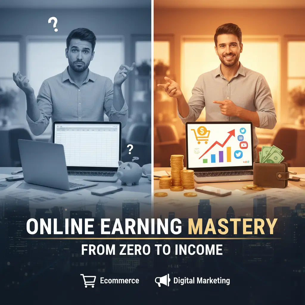 Online Earning Mastery – From Zero to Income